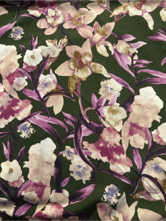Lularoe 3xl nwt Nicole dress green floral, pockets